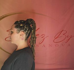 product image for BRAIDED PONYTAIL by Stylez By SusaNova