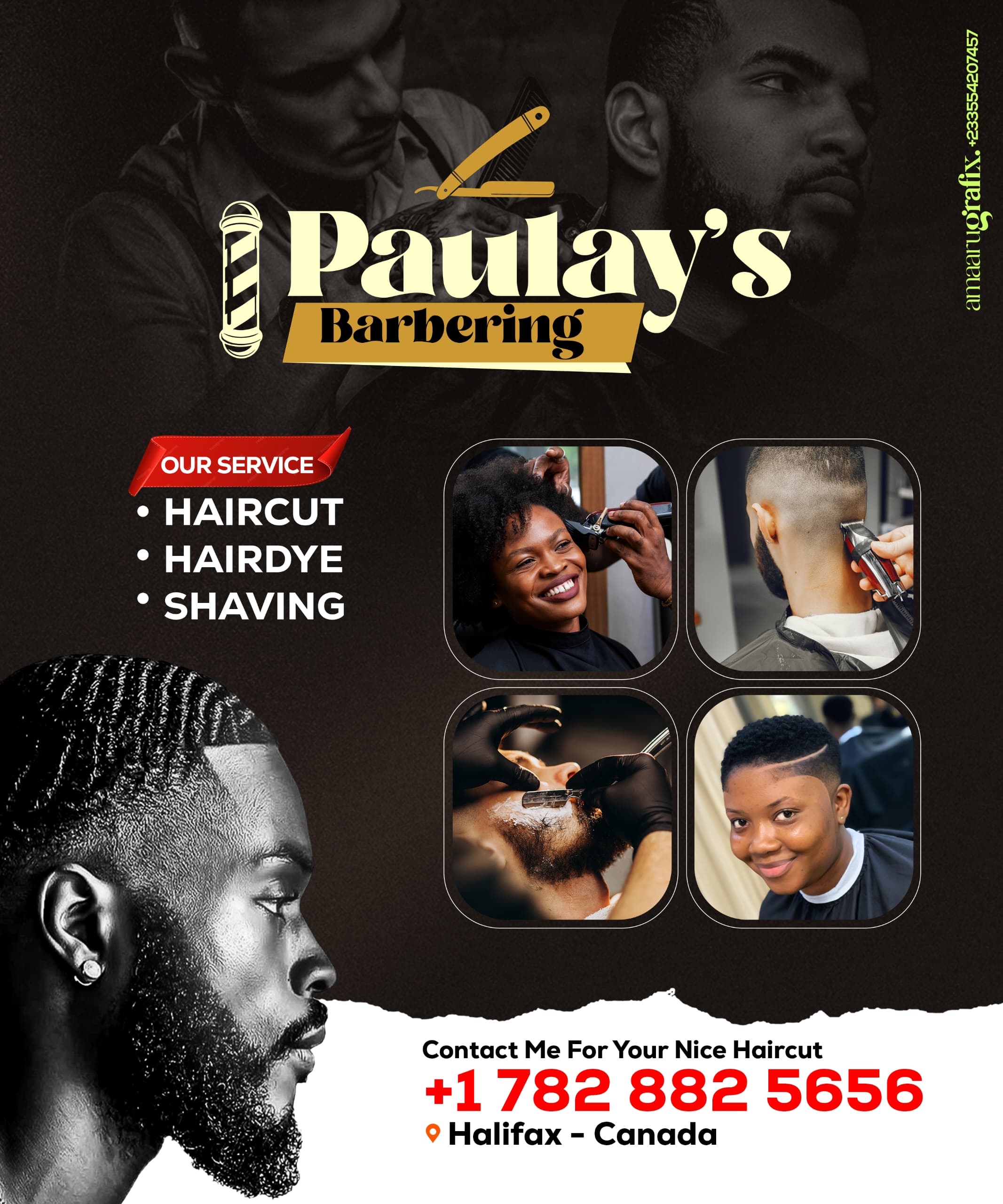 PAULAY'S BARBERING's logo